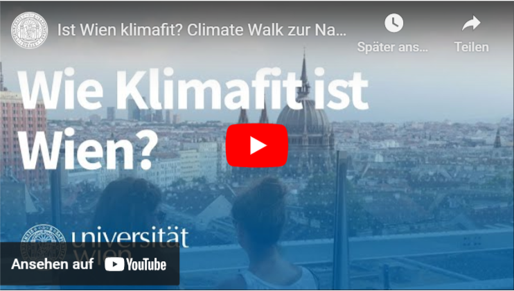 Video im Nachgang des ersten Climate-Walks mit Kerstin Krellenberg und Yvonne Franz auf Youtube.