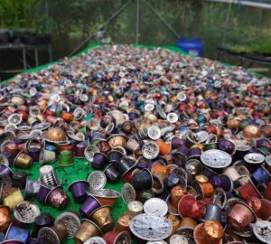 Sunnyville Community Model Farm in Quezon City, where local youth learn about growing food in greenhouses and the importance of creating a circular city, through practices like the upcycling of tens of thousands of Nespresso pods for healthy fertilizer.